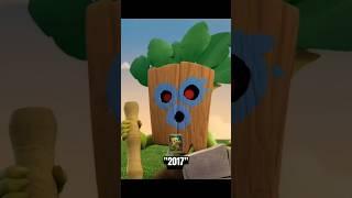 2017 VS 2025  DART GOBLİN #clashroyale #shorts