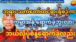 ဘုရားသက်တော်ထင်ရှားရှိစဉ်က ကမ္ဘာအနှံ့ရောက်ခဲ့ဘူးလား