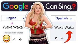 Google sings WAKA WAKA ️ | Google Translate  | Aju Jonn |  #worldcup2022qualification