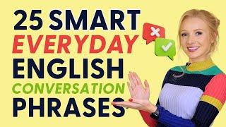 25 Smart Sentences for Daily Use in English Conversation | Improve English Conversation Skills