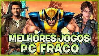 OS 50 MELHORES JOGOS PARA PC FRACO EM 2024