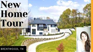 New Modern Home in Nashville TN Brentwood Area! New Home Tour! 7,770 sqft New Construction Nashville