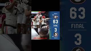 Georgia vs FSU #college #football #cat #memes