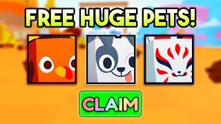 The BEST Way To Get FREE HUGE PETS In Roblox PETS GO!