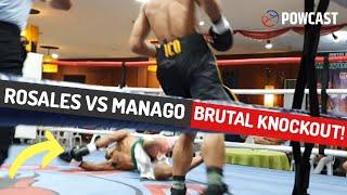 Brutal Knockout | Bigla Na Lang Bumulagta! | Rico Rosales vs Gibby Manago |  Pinoy Boxing
