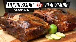 Best way to Cook PULLED PORK Sous Vide - Liquid Smoke VS Real Smoke Pulled Pork