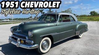 1951 Chevrolet Styleline Deluxe Hardtop with original red interior @GenerationOldschool