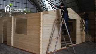 How To Build a Log Cabin | Assembly Instructions