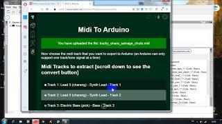 FL PROG & Arduino,создание блока пользователя midi мелодии.