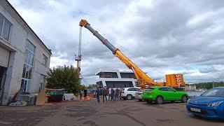 Самый мощный авто кран LTM 11200-9.1 - Liebherr