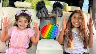 Deema and Sally with Monster in the car stories | The Movie