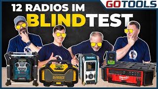 Der große Baustellenradio-Test | 4 Echte Werkzeugfans bewerten Bosch, DeWalt, Milwaukee und Co.