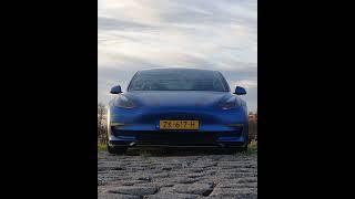 Tesla Model 3 - Teslux Innovations headlights - Fireworks show mode