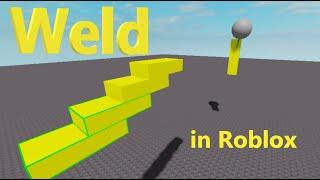 How to use Welds (Roblox Studio Tutorial)