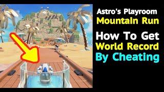 How to Get World Record in Mountain Run - Astro's Playroom Speedrun Tutorial Guide