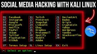 Kali Linux: The Ultimate Guide to Hacking Social Media