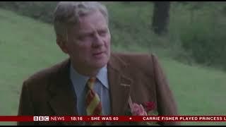 Richard Adams' death reported on BBC News (27th December 2016)