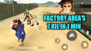 7 KILL IN 1 MINUTE. FACTORY FIST FOR  EVERYONE.Gaming Zoha