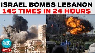 Israel Vs Iran 'War' LIVE | IDF Strikes Lebanon 145 Times In One Day, Netanyahu Provoking Tehran?