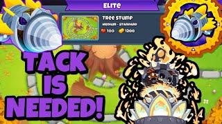 Elite Dreadbloon Tutorial || No Monkey Knowledge || Tree Stump BTD6