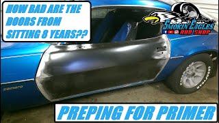 70-81 CAMARO DOORS (RUST REPAIR, PATCH PANEL, EPOXY PRIMER SEALER) 2nd gen F-body #firebird #fbody