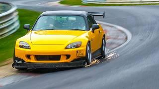 The FASTEST HONDAS on the Nürburgring! NSX, S2000, CRX, Type R, Jazz, Integra etc