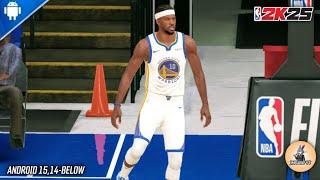 NBA2K25 Android | New Update | Update Court/Jersey | Gameplay | New Look Warriors vs Kings (MyTeam)