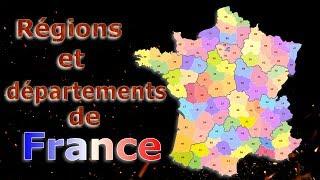 LES RÉGIONS ET DÉPARTEMENTS DE FRANCE MÉTROPOLITAINE