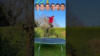 Yildiz VS Griezmann VS De Jong VS Nunez VS Messi VS Ronaldo Fantastic Jump Challenge