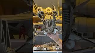 Imperial Laat Gunship from Star Wars Ahsoka , upgraded with new canopy and folding wings mechanism