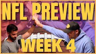 NFL WEEK 4 PREVIEW  | FOOTBALL WOHNZIMMER (27.09.2024)