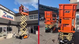 Check out the NEW JLG ES1932 Scissor Lift!  Provided by ZUMA.