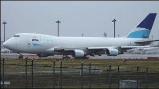 ASL Airlines Belgium Boeing 747-400F OE-ILC Landing and Takeoff | Narita Airport | NRT/RJAA