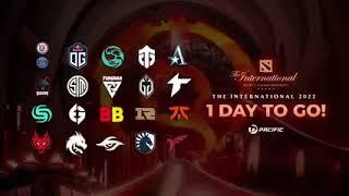 It's only a day away! #Dota2 #theinternational2022 ｜ By Pacific Esports