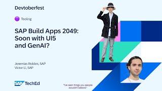 🟣 SAP Build Apps 2049: Soon with UI5 and GenAI?