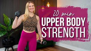 20 min. Upper Body Strength Training