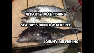 TOUGH DAY - NJ Party Boat Fishing for Bonito, Sea Bass, Mackerel