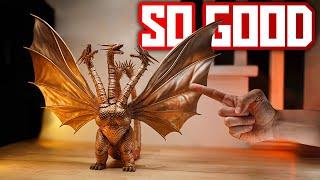 The Golden Age of Action Figures LITERALLY with King Ghidorah 1991 - Shooting & Reviewing
