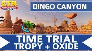 Crash Team Racing Nitro Fueled - Dingo Canyon - Oxide & Tropy Time Trial