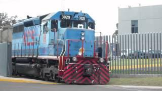 sd40-2 kcsm 3029 en movimientos de patio en Cardanes S.a. De C.v.