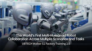 UBTECH Swarm Intelligence: Walker S1 Factory Training 2.0