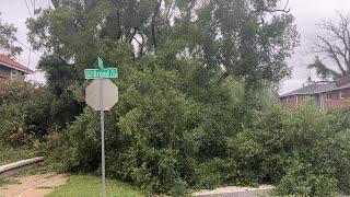 CSRA Hurricane Helene storm damage Video 2