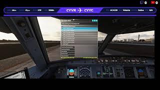 ️ Microsoft Flight Simulator - ️Vancouver to Calgary in the Fenix A320 for Air Canada