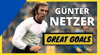 Great Goals by Günter Netzer, The German Rebel!