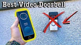 BEST Video Doorbell 2024 with No Subscription Required Eufy Dual Camera Doorbell Installation Memory