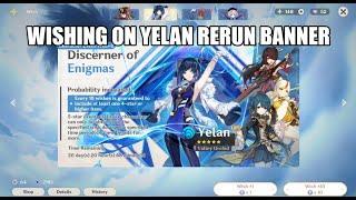 Wishing on Yelan rerun banner | Genshin Impact