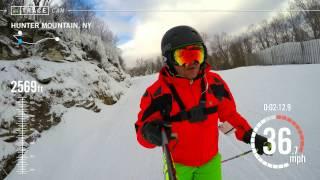 Trace: Skiing - Alexander Kovmir at Hunter Mountain