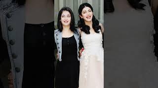 Shruti Hassan with Real Sister Akshara Hassan /#bollywood #trending #viralvideo #ytshorts