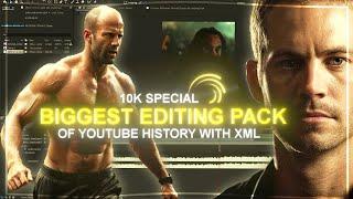 Alight Motion massive 10K pack | Biggest pack in YT history | cc,transition,text, etc | direct xml