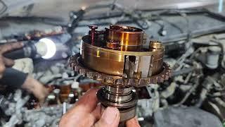 VVT-i gear  removal  without out open timing cover